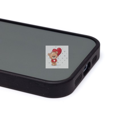 Чехол-накладка для Apple iPhone 15 (черный) PC090