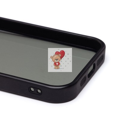 Чехол-накладка для Apple iPhone 15 (черный) PC090