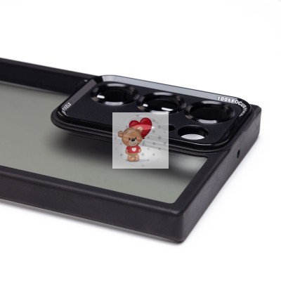 Чехол-накладка для Samsung Galaxy S23 Ultra (черный) PC090 Чехол-накладка для Samsung Galaxy S23 Ultra (черный) PC090