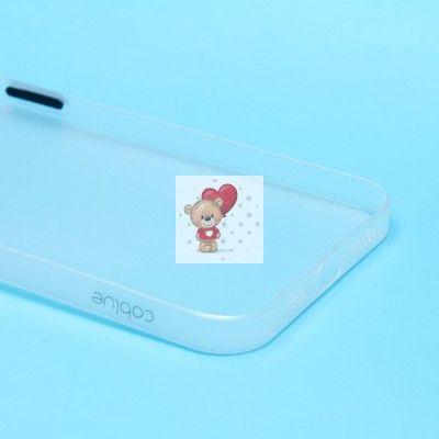 Чехол-накладка для Apple iPhone 12/iPhone 12 Pro (матово-прозрачный/белый) PC091 Чехол-накладка для Apple iPhone 12/iPhone 12 Pro (матово-прозрачный/белый) PC091