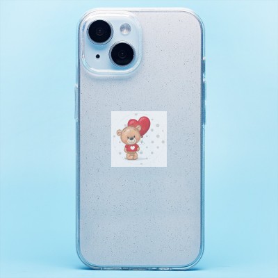 Чехол-накладка для Apple iPhone 15 (белый) SC123 Чехол-накладка для Apple iPhone 15 (белый) SC123