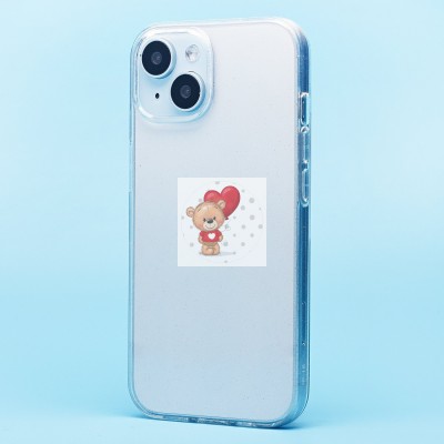 Чехол-накладка для Apple iPhone 15 (белый) SC123