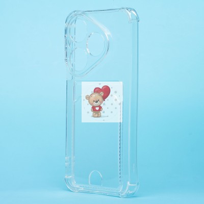 Чехол-накладка с картхолдером для Huawei Pura 80 (прозрачный) SC276