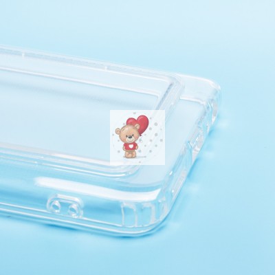 Чехол-накладка с картхолдером для Infinix HOT 11S NFC (прозрачный) SC276 Чехол-накладка с картхолдером для Infinix HOT 11S NFC (прозрачный) SC276