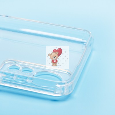 Чехол-накладка с картхолдером для Infinix HOT 11S NFC (прозрачный) SC276 Чехол-накладка с картхолдером для Infinix HOT 11S NFC (прозрачный) SC276