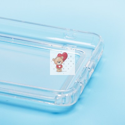 Чехол-накладка с картхолдером для Infinix HOT 11S NFC (прозрачный) SC276 Чехол-накладка с картхолдером для Infinix HOT 11S NFC (прозрачный) SC276