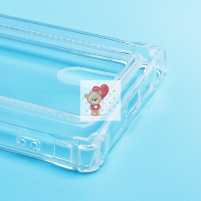 Чехол-накладка с картхолдером для Samsung Galaxy A24 4G (прозрачный) SC276