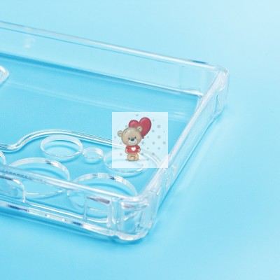 Чехол-накладка с картхолдером для Samsung Galaxy A24 4G (прозрачный) SC276