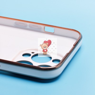 Чехол-накладка для Apple iPhone 15 Pro (белый) SC301