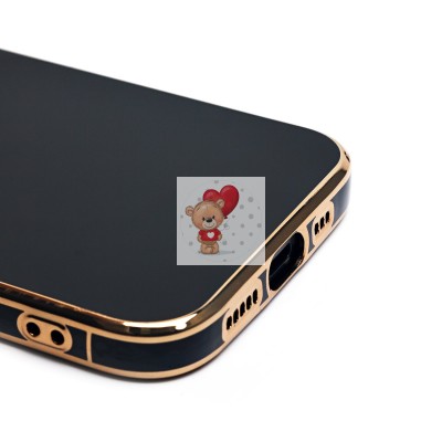 Чехол-накладка для Apple iPhone 15 (черный) SC301