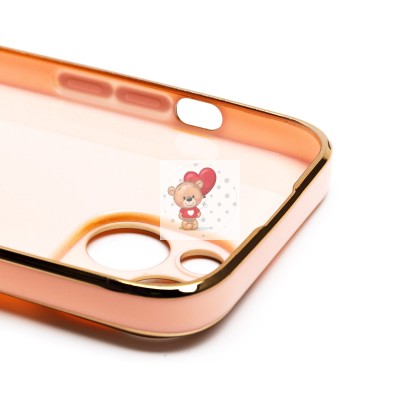 Чехол-накладка для Apple iPhone 15 (светло-розовый) SC301