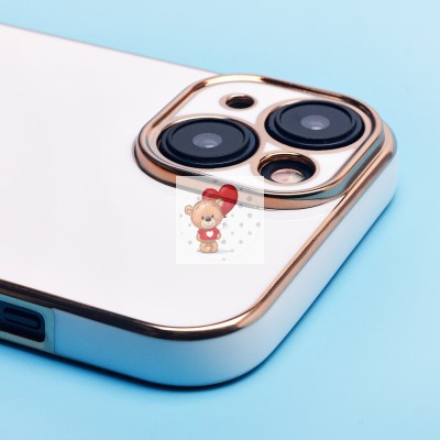 Чехол-накладка для Apple iPhone 15 (белый) SC301