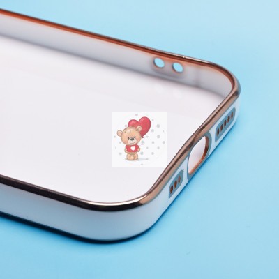 Чехол-накладка для Apple iPhone 15 (белый) SC301