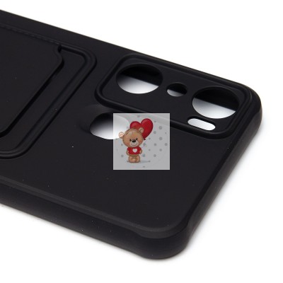 Чехол-накладка с картхолдером для infinix HOT 20i (черный) SC304 Чехол-накладка с картхолдером для infinix HOT 20i (черный) SC304