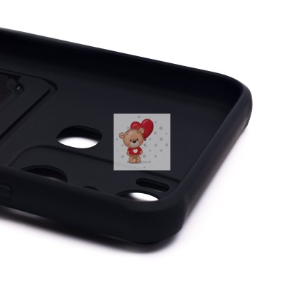 Чехол-накладка с картхолдером для infinix HOT 20i (черный) SC304 Чехол-накладка с картхолдером для infinix HOT 20i (черный) SC304