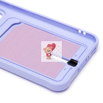 Чехол-накладка с картхолдером для Samsung Galaxy A56 5G (светло-фиолетовый) SC304