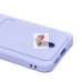 Чехол-накладка с картхолдером для Samsung Galaxy S24 (светло-фиолетовый) SC304