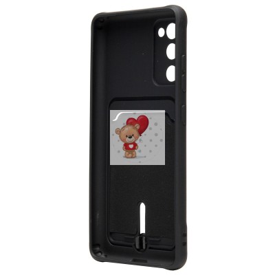 Чехол-накладка с картхолдером для Samsung SM-G780 Galaxy S20FE (черный) SC304