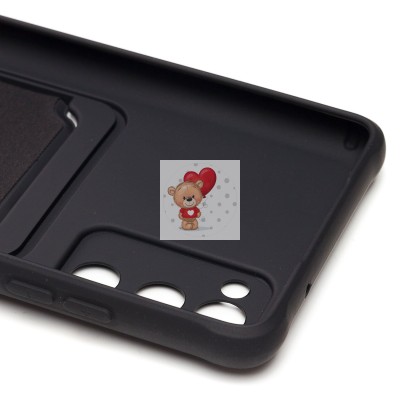 Чехол-накладка с картхолдером для Samsung SM-G780 Galaxy S20FE (черный) SC304