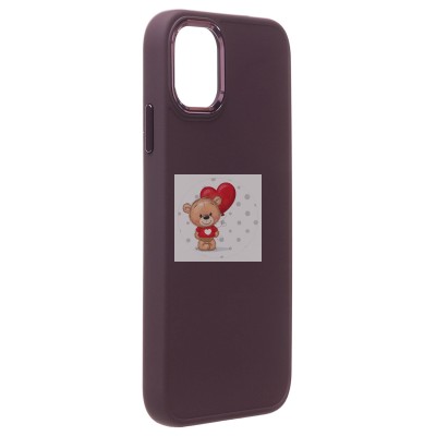 Чехол-накладка для Apple iPhone 11 (бордовый) SC311 Чехол-накладка для Apple iPhone 11 (бордовый) SC311