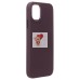 Чехол-накладка для Apple iPhone 11 (бордовый) SC311 Чехол-накладка для Apple iPhone 11 (бордовый) SC311