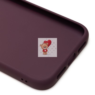 Чехол-накладка для Apple iPhone 11 (бордовый) SC311 Чехол-накладка для Apple iPhone 11 (бордовый) SC311