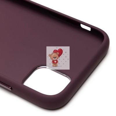 Чехол-накладка для Apple iPhone 11 (бордовый) SC311 Чехол-накладка для Apple iPhone 11 (бордовый) SC311