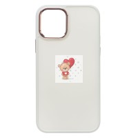 Чехол-накладка для  iPhone 12 Pro (белый) SC311