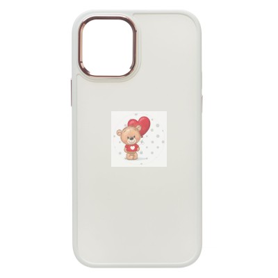 Чехол-накладка для iPhone 12 Pro (белый) SC311 Чехол-накладка для iPhone 12 Pro (белый) SC311