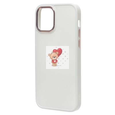 Чехол-накладка для  iPhone 12 Pro (белый) SC311