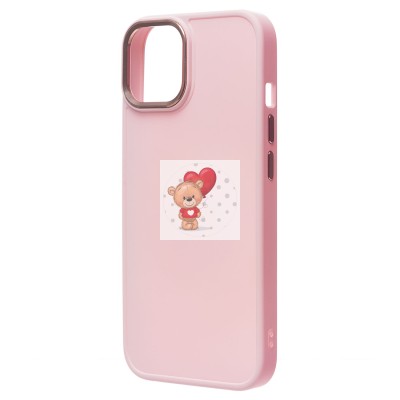 Чехол-накладка для Apple iPhone 14 (бежевый) SC311 Чехол-накладка для Apple iPhone 14 (бежевый) SC311