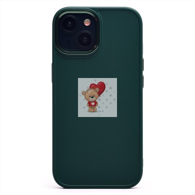 Чехол-накладка для Apple iPhone 15 (зеленый) SC311