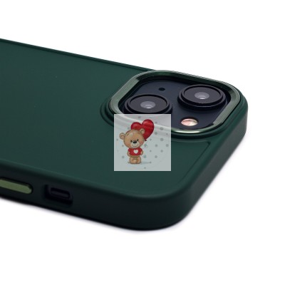 Чехол-накладка для Apple iPhone 15 (зеленый) SC311 Чехол-накладка для Apple iPhone 15 (зеленый) SC311