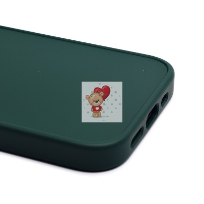 Чехол-накладка для Apple iPhone 15 (зеленый) SC311 Чехол-накладка для Apple iPhone 15 (зеленый) SC311