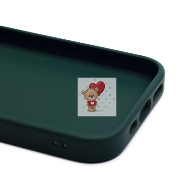 Чехол-накладка для Apple iPhone 15 (зеленый) SC311 Чехол-накладка для Apple iPhone 15 (зеленый) SC311