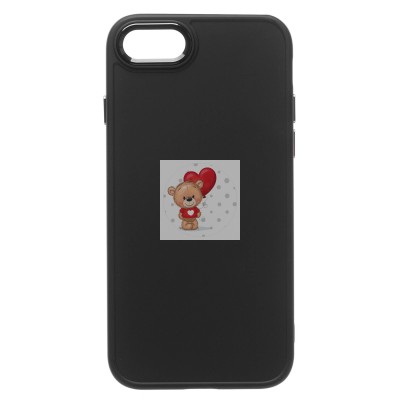 Чехол-накладка для Apple iPhone 7 (черный) SC311 Чехол-накладка для Apple iPhone 7 (черный) SC311