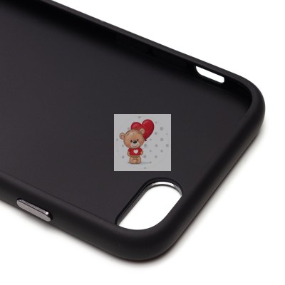 Чехол-накладка для Apple iPhone 7 (черный) SC311