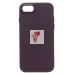 Чехол-накладка для Apple iPhone 7 (бордовый) SC311