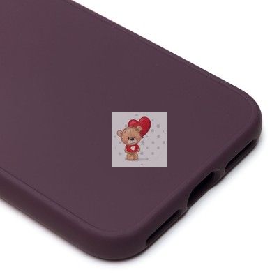 Чехол-накладка для Apple iPhone 7 (бордовый) SC311