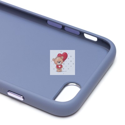 Чехол-накладка для Apple iPhone 7 (фиолетовый) SC311