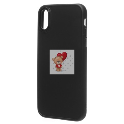 Чехол-накладка для Apple iPhone XR (черный) SC311 Чехол-накладка для Apple iPhone XR (черный) SC311