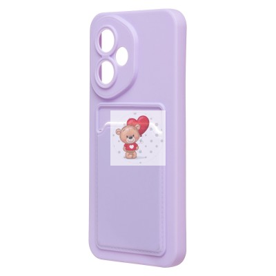 Чехол-накладка с картхолдером для Honor 400 Global (светло-фиолетовый) SC337 Чехол-накладка с картхолдером для Honor 400 Global (светло-фиолетовый) SC337