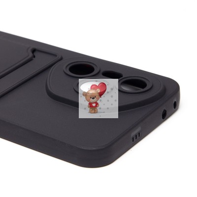 Чехол-накладка с картхолдером для Honor 400 Pro Global (черный) SC337 Чехол-накладка с картхолдером для Honor 400 Pro Global (черный) SC337