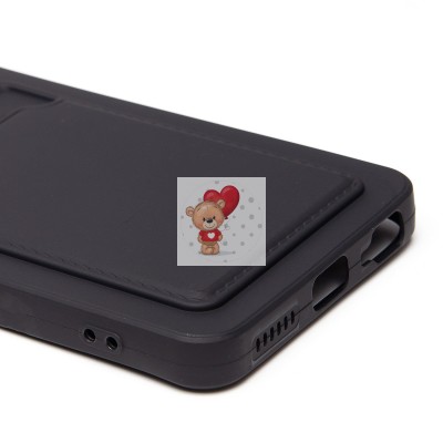 Чехол-накладка с картхолдером для Infinix Smart 10 HD (черный) SC337 Чехол-накладка с картхолдером для Infinix Smart 10 HD (черный) SC337