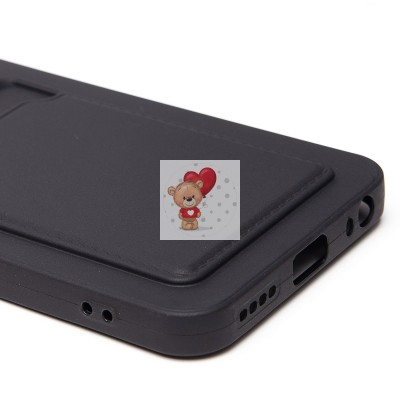 Чехол-накладка с картхолдером для Infinix Smart 10 Plus (черный) SC337 Чехол-накладка с картхолдером для Infinix Smart 10 Plus (черный) SC337