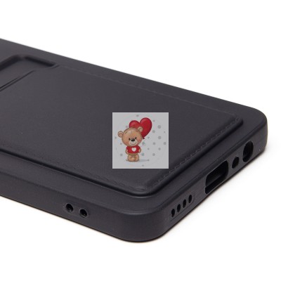 Чехол-накладка с картхолдером для Realme C71 (черный) SC337 Чехол-накладка с картхолдером для Realme C71 (черный) SC337