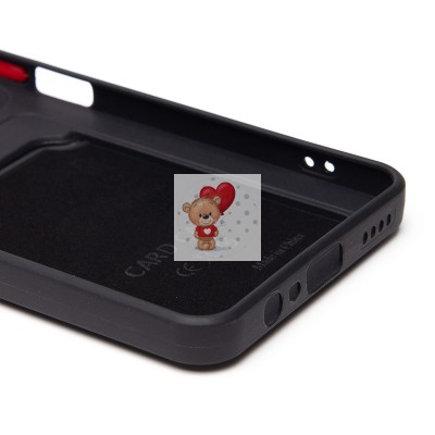 Чехол-накладка с картхолдером для Realme C71 (черный) SC337 Чехол-накладка с картхолдером для Realme C71 (черный) SC337