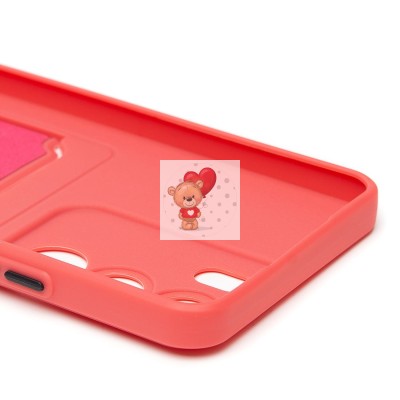 Чехол-накладка с картхолдером для Realme C71 (бордовый) SC337 Чехол-накладка с картхолдером для Realme C71 (бордовый) SC337