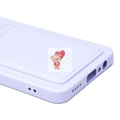 Чехол-накладка с картхолдером для Realme C71 (светло-фиолетовый) SC337 Чехол-накладка с картхолдером для Realme C71 (светло-фиолетовый) SC337