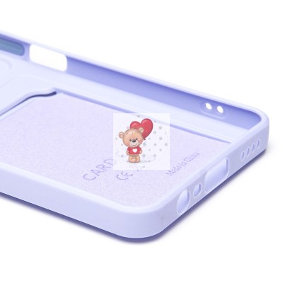 Чехол-накладка с картхолдером для Realme C71 (светло-фиолетовый) SC337 Чехол-накладка с картхолдером для Realme C71 (светло-фиолетовый) SC337